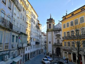 Coimbra's old city center